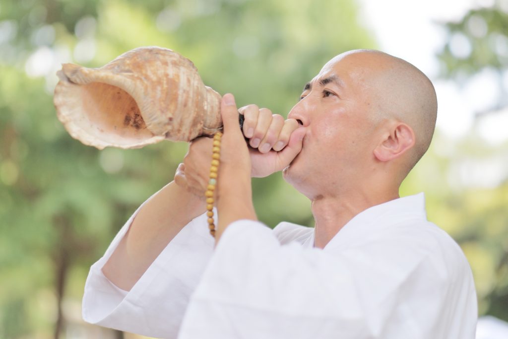 山伏 法螺貝